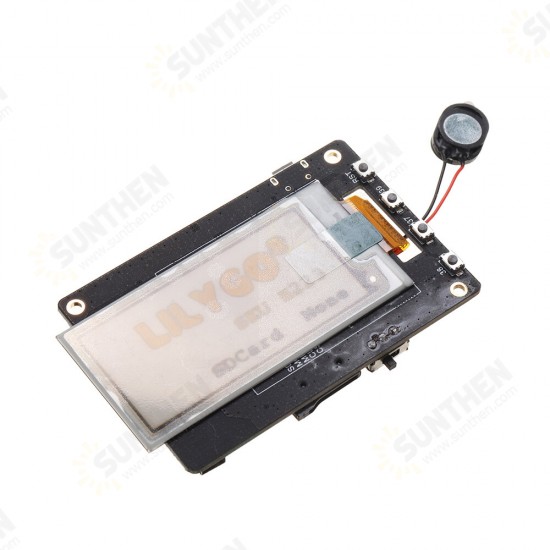 T5 V2.4.1 ESP32 2.13 Inch Electronic Yellow Black and White ink e-Paper Screen Module with Speaker