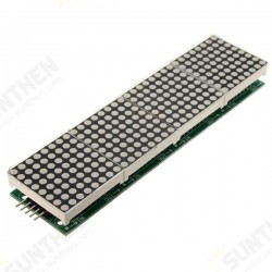 MAX7219 Dot Matrix Module 4-in-1 LED Display Module MAX7219 Dot Matrix Module 4-in-1 LED Display Module
