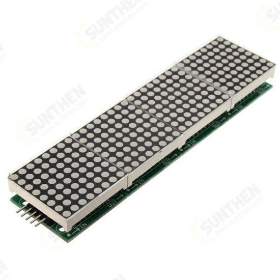 MAX7219 Dot Matrix Module 4-in-1 LED Display Module