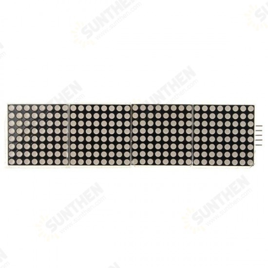 MAX7219 Dot Matrix Module 4-in-1 LED Display Module