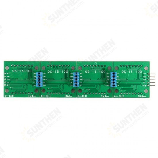 MAX7219 Dot Matrix Module 4-in-1 LED Display Module