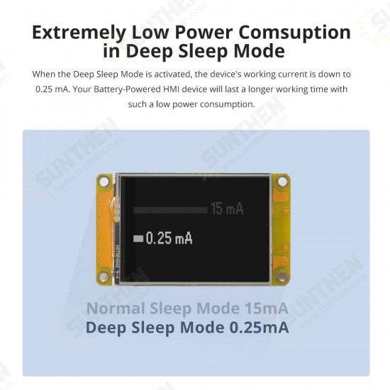 2.8inch Discovery Series HMI Resistive Touch Display Module LCD-TFT HMI Display Board