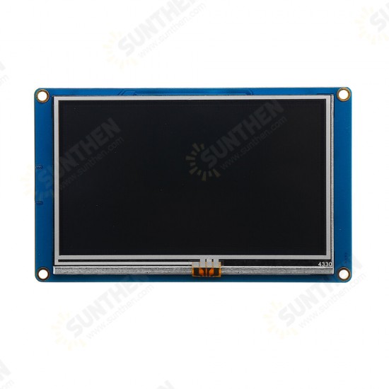 NX4827T043 4.3 Inch HMI Intelligent Smart USART UART Serial Touch TFT LCD Screen Module Display Panel For Raspberry Pi 2 A+ B+ Kits