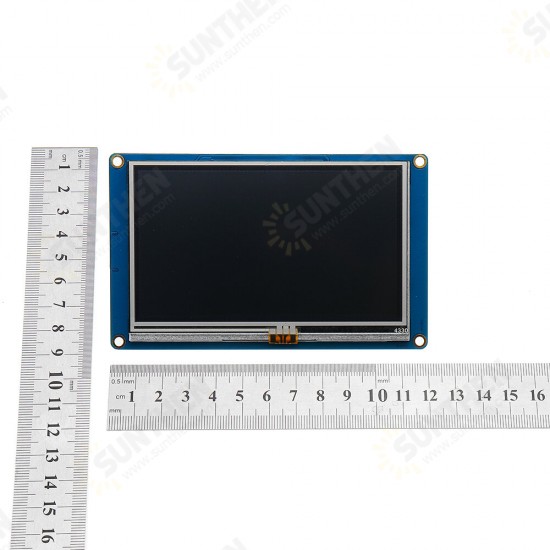 NX4827T043 4.3 Inch HMI Intelligent Smart USART UART Serial Touch TFT LCD Screen Module Display Panel For Raspberry Pi 2 A+ B+ Kits