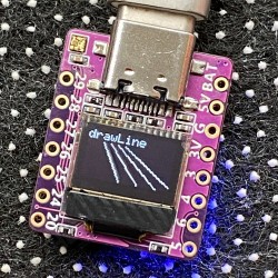 RP2040 Development Board with 0.42 inch LCD Supports Arduino/MicroPyth RP2040 Development Board with 0.42 inch LCD Supports Arduino/MicroPyth