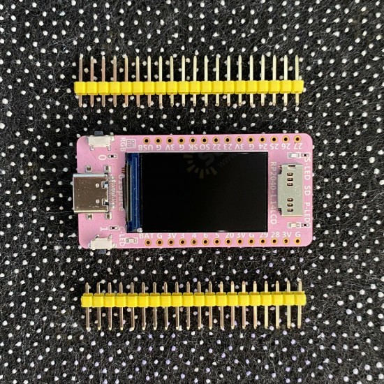 RP2040 Development Board with 1.14 inch LCD LORA Supports Arduino/MicroPyth