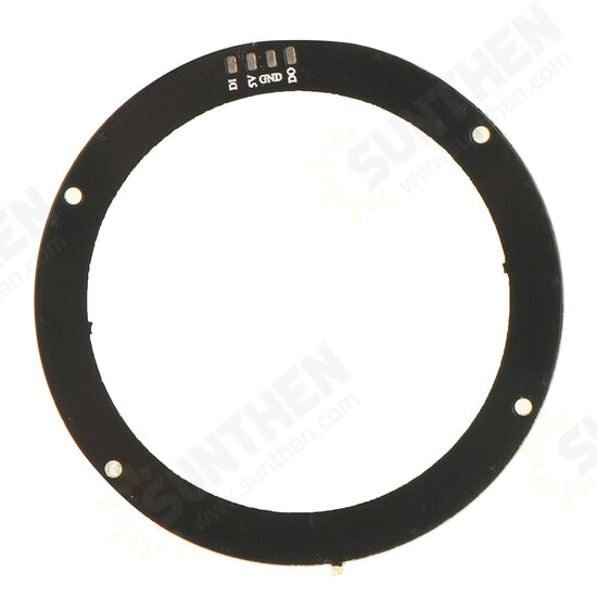 Ring 5V 16x 5050 RGB LED Board with Integrated Drivers Module for Arduino - products that work with official Arduino boards