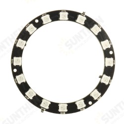 Ring 5V 16x 5050 RGB LED Board with Integrated Drivers Module for Arduino - products that work with official Arduino boards Ring 5V 16x 5050 RGB LED Board with Integrated Drivers Module for Arduino - products that work with official Arduino boards