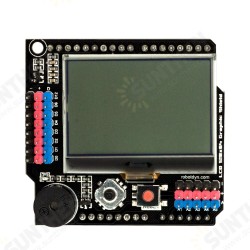 Graphic LCD 128x64 Display Board + Buzzer Shield Graphic LCD 128x64 Display Board + Buzzer Shield