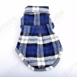 100% Cotton Pet Dog Plaid Stripe T-Shirt Puppy Vest Coats For Small Dog Clothes Classical Style 100% Cotton Pet Dog Plaid Stripe T-Shirt Puppy Vest Coats For Small Dog Clothes Classical Style