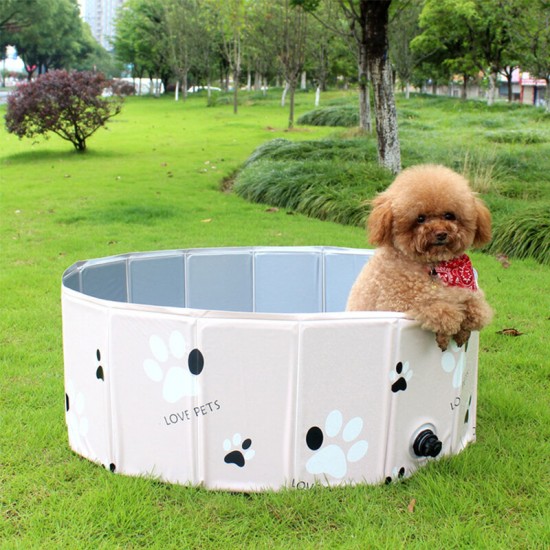 120*30cm Pet Inflatable Pool Dog Swimming Pools