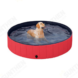 160*30cm PVC Pet Bath Pool Dog Cat Animal Bath Washing Tub Folding Portable Swimming Pool 160*30cm PVC Pet Bath Pool Dog Cat Animal Bath Washing Tub Folding Portable Swimming Pool