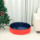 160cm Foldable Pet Bath Swimming Pool Collapsible Dog Pool Pet Bathing Tub Pool Kiddie Pool for Dogs Cats and Kids