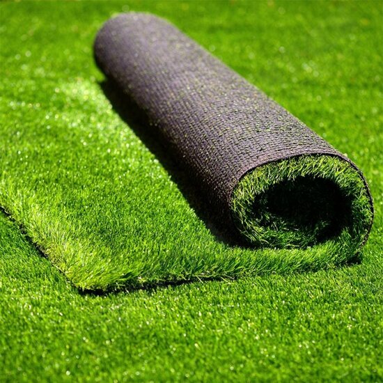 1.6x6.6FT/ 6.6x9.8FT Artificial Grass Turf Pet 3cm Thick Floor Mat Lawn Synthetic Spring Grass Indoor Outdoor Landscape Golf Green Decor Pet Grass Faux Grass with Drainage Holes