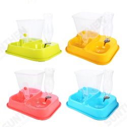 2 in 1 Automatic Pet Food Drink Dispenser Dog Cat Feeder Water Station Bowl Dish Beverage Dispenser 2 in 1 Automatic Pet Food Drink Dispenser Dog Cat Feeder Water Station Bowl Dish Beverage Dispenser