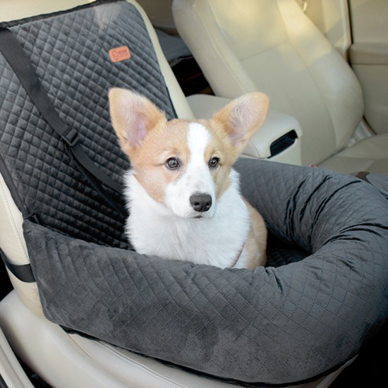 2 in 1 Dog Car Seat Cover Folding Dog Carrier Removable Dog Car Pads Waterproof and Moisture-proof Dog Mat