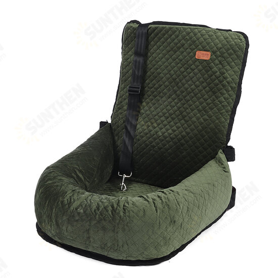 2 in 1 Dog Car Seat Cover Folding Dog Carrier Removable Dog Car Pads Waterproof and Moisture-proof Dog Mat