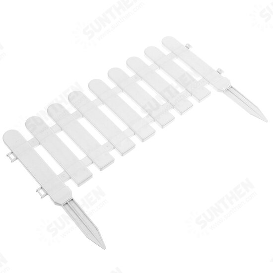 20 / 40 FT Plastic Garden Border Fencing Fence Pannels Outdoor Landscape Decor Edging Yard 12 24 PCS 20 / 40 FT Plastic Garden Border Fencing Fence Pannels Outdoor Landscape Decor Edging Yard 12 24 PCS