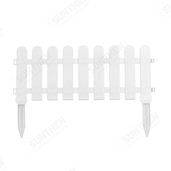 20 / 40 FT Plastic Garden Border Fencing Fence Pannels Outdoor Landscape Decor Edging Yard 12 24 PCS 20 / 40 FT Plastic Garden Border Fencing Fence Pannels Outdoor Landscape Decor Edging Yard 12 24 PCS
