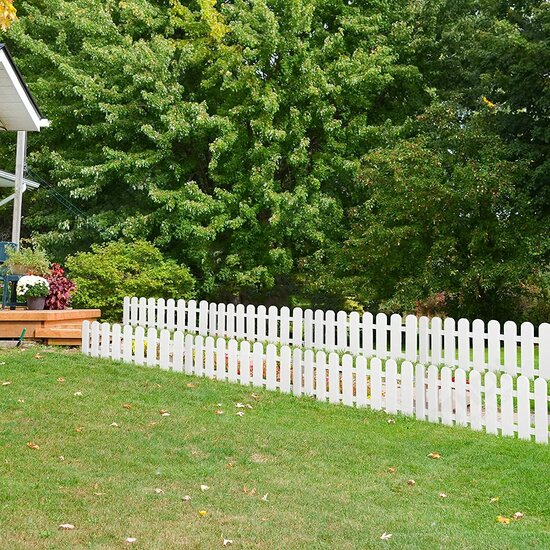 20 / 40 FT Plastic Garden Border Fencing Fence Pannels Outdoor Landscape Decor Edging Yard 12 24 PCS 20 / 40 FT Plastic Garden Border Fencing Fence Pannels Outdoor Landscape Decor Edging Yard 12 24 PCS