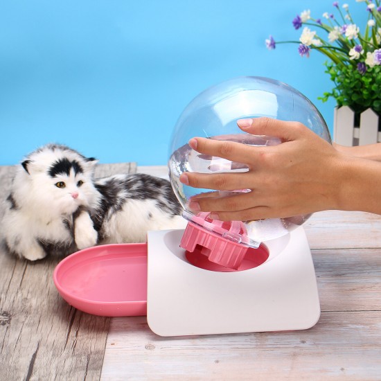 2.8L Automatic Animals Water Fountain Cat Cat Dog Water Dispenser Large Intersting Drinking Bowl Plastic Automatic Feeders
