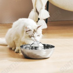 2L Dog Water Smart Fountain Dispenser 360° drinkable Bowl Cat Feeder Puppy Stainless Steel Intelligent Pet Supplies Ultra-Quiet Pump 2L Dog Water Smart Fountain Dispenser 360° drinkable Bowl Cat Feeder Puppy Stainless Steel Intelligent Pet Supplies Ultra-Quiet Pump