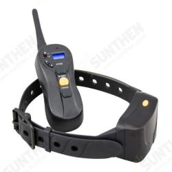 2x LCD Electric Remote Dog Shock Bark Collar Trainer Training IPX7 2x LCD Electric Remote Dog Shock Bark Collar Trainer Training IPX7