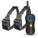2x LCD Electric Remote Dog Shock Bark Collar Trainer Training IPX7