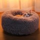 40-100cm Pet Supplies Kennel Round Plush Pet Nest Padded Soft Warm For Cat Bed Mat Pad