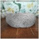 40-100cm Pet Supplies Kennel Round Plush Pet Nest Padded Soft Warm For Cat Bed Mat Pad