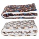 60x80cm warm flannel pet blanket cushion cushion dog bed cat supplies