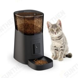 6L Remote Visibility Pet Feeder Timing Automatic For Cats Dogs WiFi Intelligent Swirl Smart Food Dispenser With Voice Recorder 6L Remote Visibility Pet Feeder Timing Automatic For Cats Dogs WiFi Intelligent Swirl Smart Food Dispenser With Voice Recorder