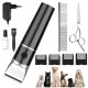 8W Dog Hair Clipper Professional Rechargeable Cordless Pet Grooming Kit Low Noise Pet Cat Supplies Quiet