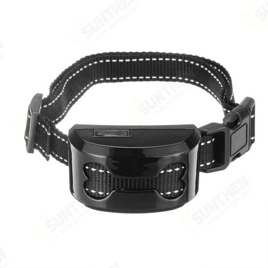 Anti Bark Control Collar 7Gears Sensitivity Waterproof Electric Shock USB Charge Pet Supplies Dog Collars Training