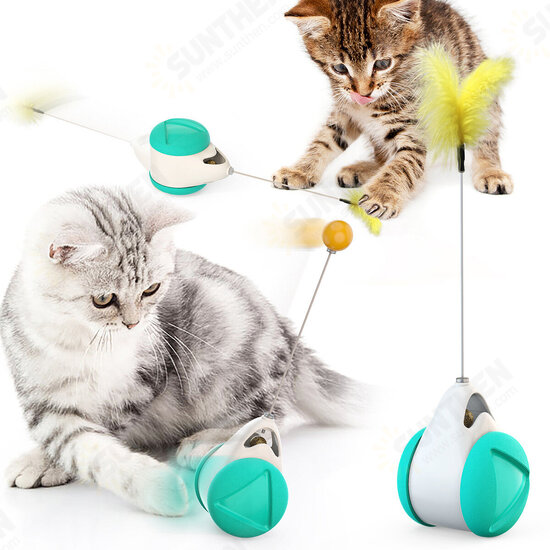 Cat Toy, 360° Tumbler Self-Spinning Toy with Catnip Ball, Interesting Interactive Toy for Puppy and Dog Cat Toy, 360° Tumbler Self-Spinning Toy with Catnip Ball, Interesting Interactive Toy for Puppy and Dog