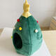 Christmas Tree Cat Litter Kennel Winter Warm Pet Nest Winter Cat House Pet Supplies Pet Bed Christmas Tree Cat Litter Kennel Winter Warm Pet Nest Winter Cat House Pet Supplies Pet Bed