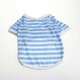 Cute Puppy Dog Cat Pet Clothes Vest Stripe T Shirt Cotton Short Warm Clothing