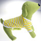 Cute Puppy Dog Cat Pet Clothes Vest Stripe T Shirt Cotton Short Warm Clothing