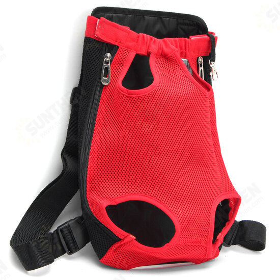 Delicate Breathable Mesh Fabric Dog Carrier Pet Chest Backpack Delicate Breathable Mesh Fabric Dog Carrier Pet Chest Backpack