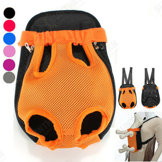 Delicate Breathable Mesh Fabric Dog Carrier Pet Chest Backpack Delicate Breathable Mesh Fabric Dog Carrier Pet Chest Backpack