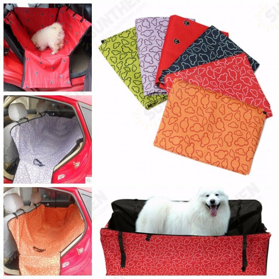 Dog Cat Seat Cover Safety Pet Waterproof Hammock Seat Cover Mat Cushion For Car