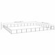 Dog Kennel Black 861.1 ft² Steel Dog Kennel Black 861.1 ft² Steel