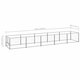 Dog Kennel Silver 53.8 ft² Steel