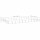 Dog Kennel Silver 645.8 ft² Steel Dog Kennel Silver 645.8 ft² Steel