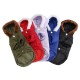 Dog Pet Warm Cotton Jacket Coat Hoodie Puppy Winter Clothes Pet Costume