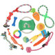 Dog Rope Toys Set 13/17 Pack Dog Chew Toys for Dog Teeth Grinding Cleaning Ball Play IQ Training Interactive Knot