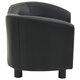 Dog Sofa Black 26.4inchx16.1inchx15.4inch Faux Leather Dog Sofa Black 26.4inchx16.1inchx15.4inch Faux Leather