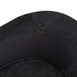 Dog Sofa Black 27.2inchx19.3inchx15.7inch Plush and Faux Leather Dog Sofa Black 27.2inchx19.3inchx15.7inch Plush and Faux Leather