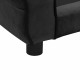 Dog Sofa Black 28.3inchx17.7inchx11.8inch Plush