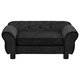 Dog Sofa Black 28.3inchx17.7inchx11.8inch Plush